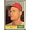 Image 1 : 1961 TOPPS DALLAS GREEN ROOKIE CARD