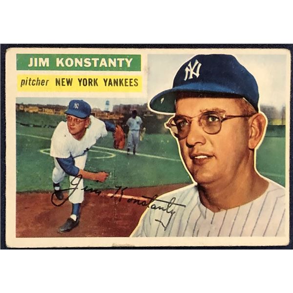 1956 TOPPS GRAYBACK JIM KONSTANTY