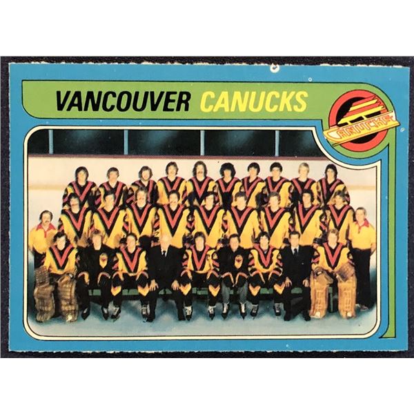 1979-80 O-PEE-CHEE VANCOUVER CANUCKS