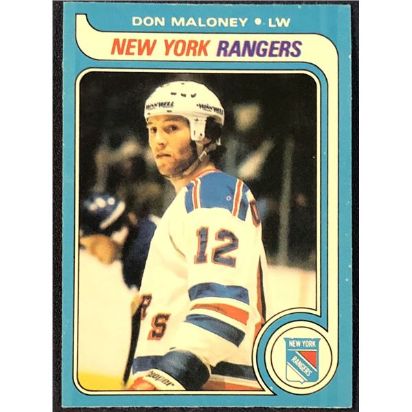 1979-80 O-PEE-CHEE DON MALONEY ROOKIE CARD