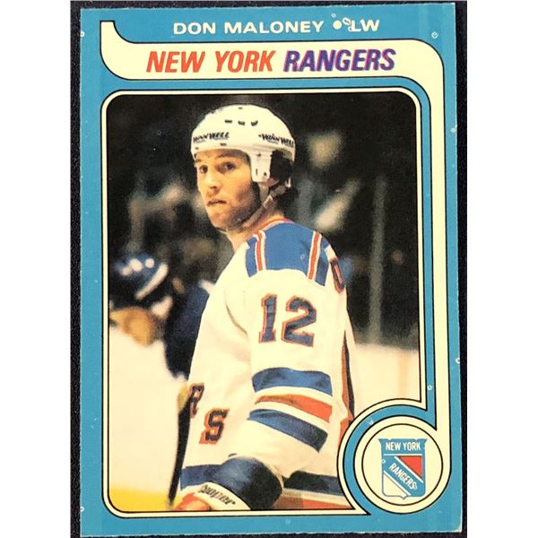1979-80 O-PEE-CHEE DON MALONEY ROOKIE CARD