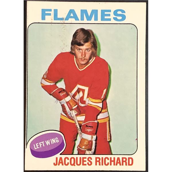 1975-76 NHL TOPPS JACQUES RICHARD