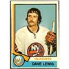 Image 1 : 1974-75 O-PEE-CHEE DAVE LEWIS ROOKIE CARD