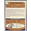 Image 2 : 1974-75 O-PEE-CHEE GARY BROMLEY ROOKIE CARD