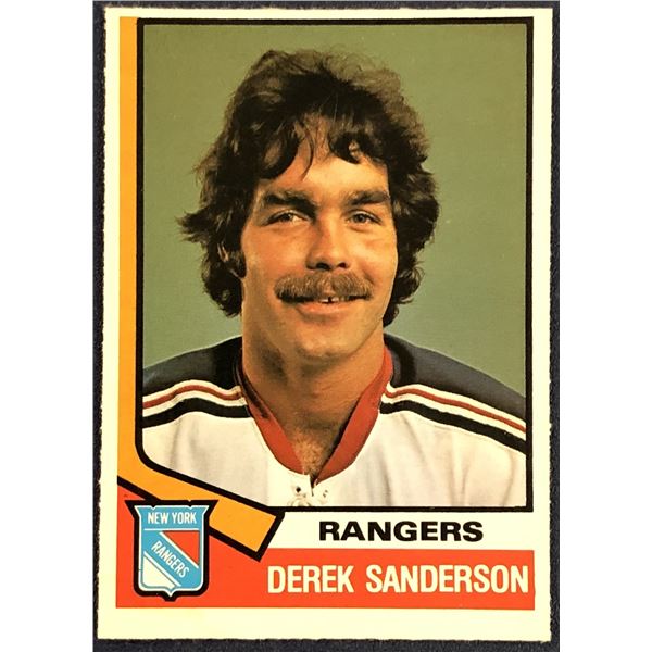 1974-75 O-PEE-CHEE DEREK SANDERSON