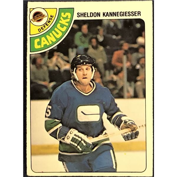 1978-79 O-PEE-CHEE SHELDON KANNEGIESSER