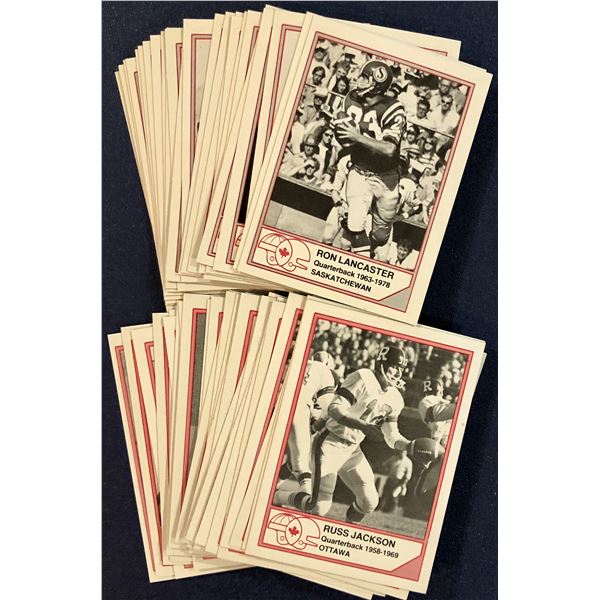 1983 JOGO CFL HALL OF FAME SET - SERIES A & B