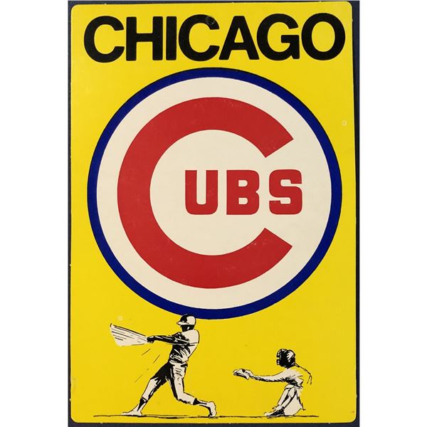 CHICAGO CUBS WALL HANGER
