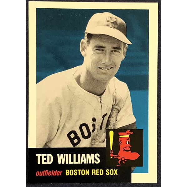 1991 TOPPS ARCHIVES (1953 SERIES) - TED WILLIAMS (HOF)