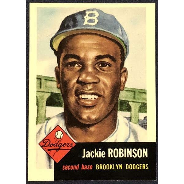 1991 TOPPS ARCHIVES (1953 SERIES) - JACKIE ROBINSON (HOF)