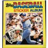 Image 1 : 1981 TOPPS BASEBALL STICKER ALBUM