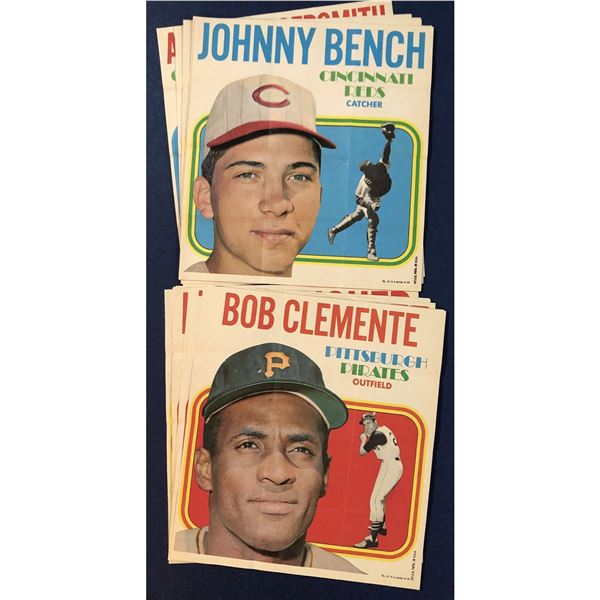 1970 TOPPS BASEBALL POSTERS COMPLETE SET
