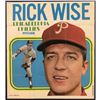 Image 1 : 1970 TOPPS BASEBALL POSTER - RICK WISE