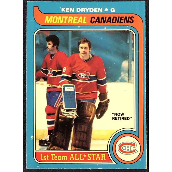 1979-80 O-PEE-CHEE KEN DRYDEN (HOF)