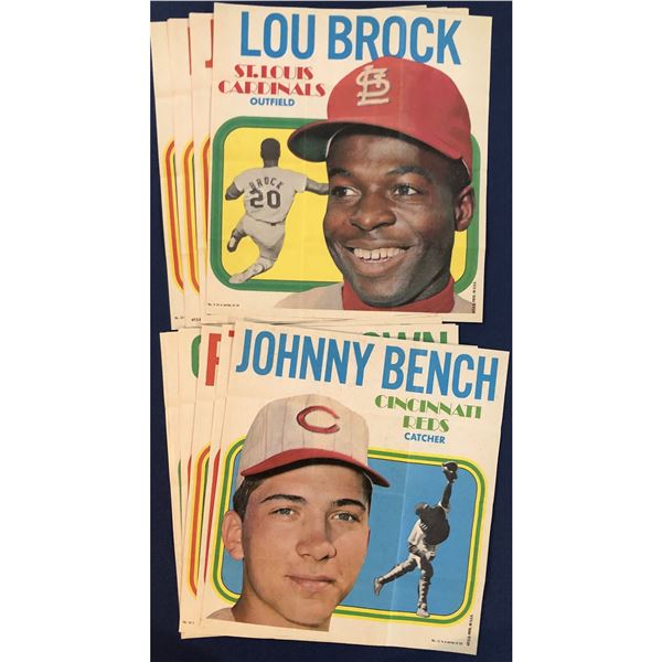1970 TOPPS BASEBALL POSTERS SET (24)