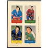 Image 1 : 1969 O-PEE-CHEE HOCKEY 4-IN-1  JEAN BELIVEAU (HOF)