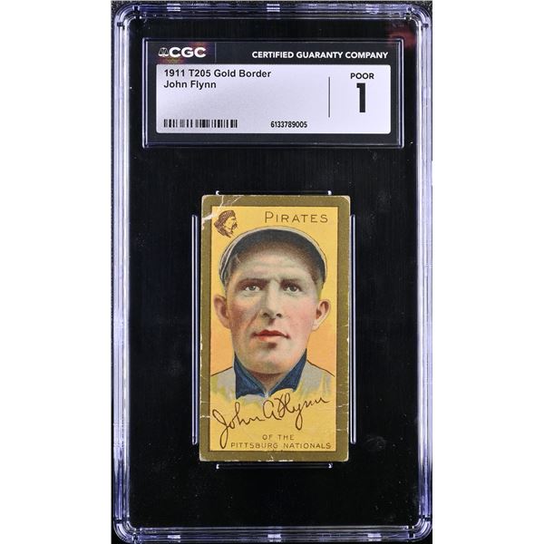 1911 T205 – John Flynn (CGC 1)