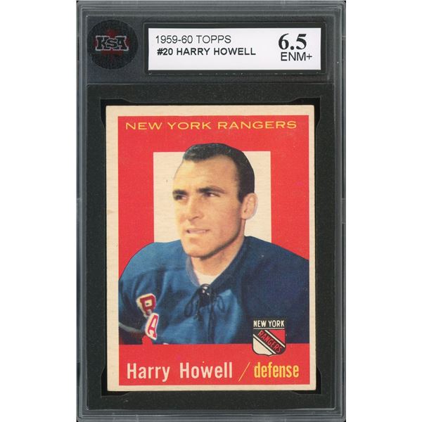 1959-60 Topps #20 Harry Howell (KSA 6.5)