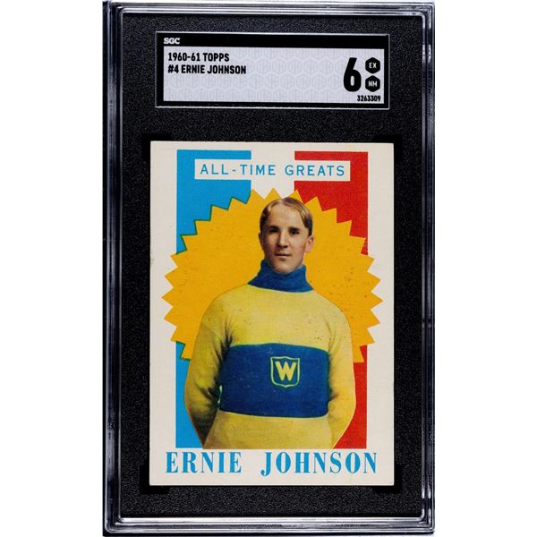 1960-61 Topps #4 Ernie Johnson ATG (SGC 6)