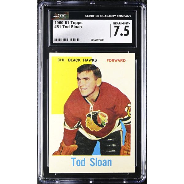 1960-61 Topps #51 Tod Sloan (CGC 7.5)