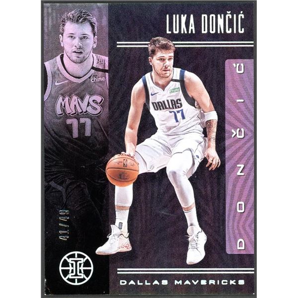2019-20 Panini Illusions Luka Doncic Trophy Collection #41/49