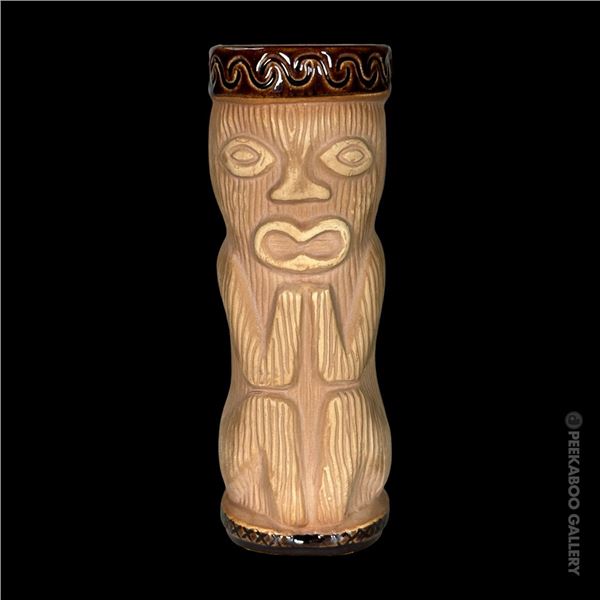 PAUL-MARSHALL PRODUCTS PEANUT-STYLE TIKI MUG.