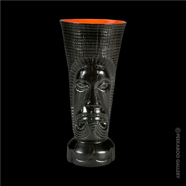 KON-TIKI ARIZONA MILAN GUANKO LONG KU BLACK TIKI MUG.