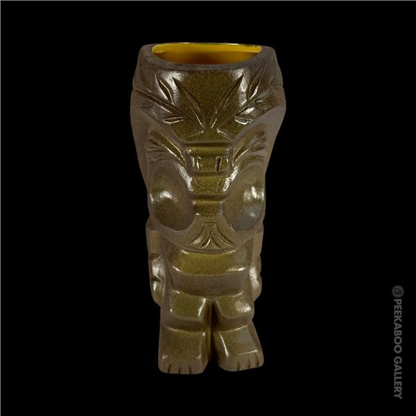 SVEN KIRSTEN KOLLECTION - "MONKEYPOD KU" TIKI MUG EEKUM BOOKUM - SIGNED BY POLYPOP.