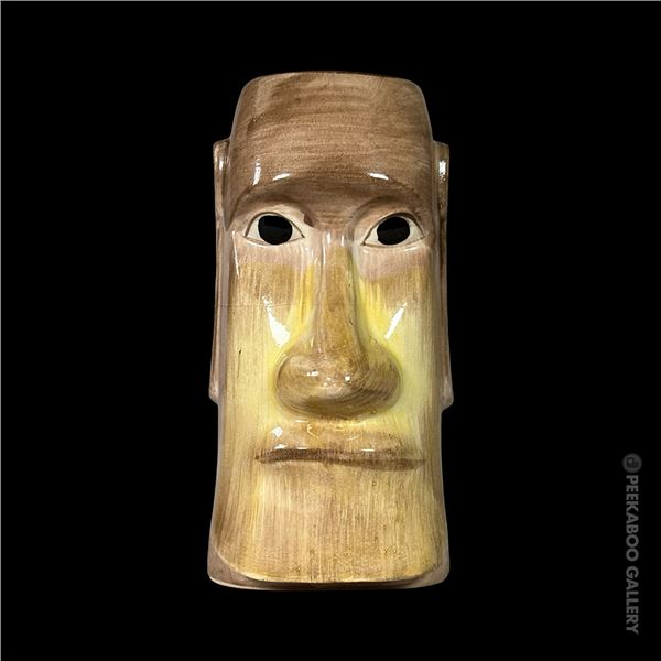 RARE "HALA KAHIKI" CHICAGO MOAI TIKI MUG.