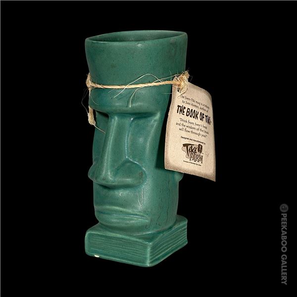 SVEN KIRSTEN "THE BOOK OF TIKI MUG" w/ ORIGINAL HANG TAG