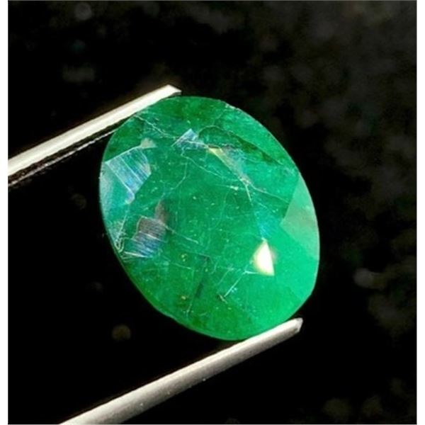 7.8 ct Certified Emerald gemstone ($8,150 Appraisal)