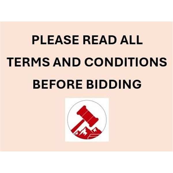 Auction Terms