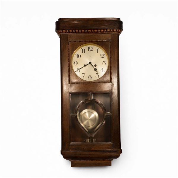 Gustav Becker German Wall Regulator Clock, early 20th century