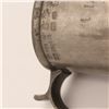 Image 2 : Continental Pewter Litre Measure with Multiple Verification Stamps
