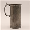 Image 3 : Continental Pewter Litre Measure with Multiple Verification Stamps