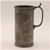Image 4 : Continental Pewter Litre Measure with Multiple Verification Stamps