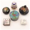 Image 1 : Assorted Decorative Trinket Boxes, 6 pcs