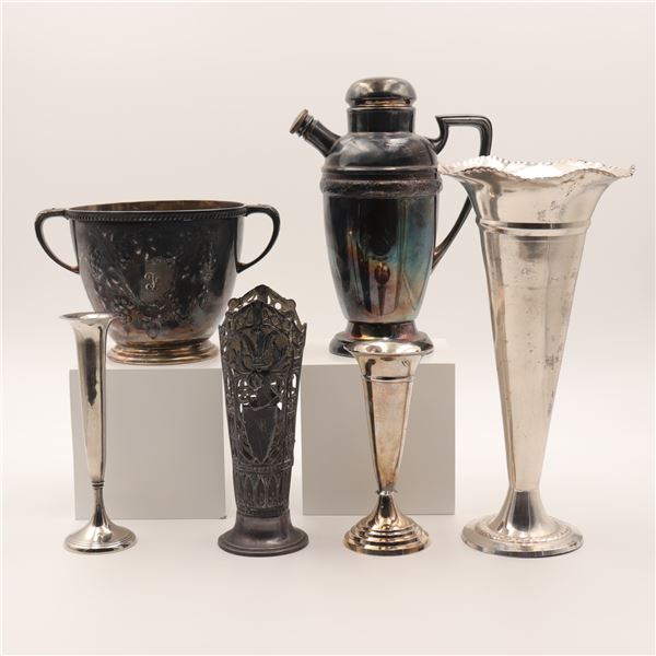 Group of Silver-Plated Table and Decorative Wares