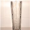 Image 6 : Wheel-Engraved Glass Vase