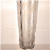 Image 7 : Wheel-Engraved Glass Vase