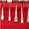 Image 4 : 1847 Rogers Bros. silver-plated flatware service in fitted case