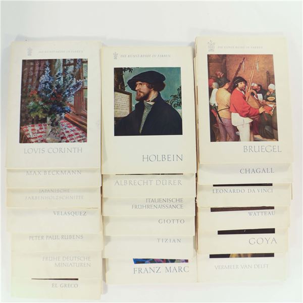 Collection of Art Portfolios and Illustrated Art Volumes