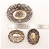 Image 7 : Three Continental 800 Silver Rococo Revival Dishes