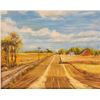 Image 1 : Wendy Rasmusson, Country Road with Homestead, 1981