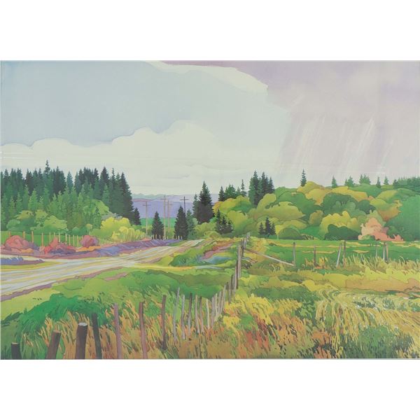 Keith Thomson (Canadian, b. 1934), Country Roads, Artist-Signed Colour Print, 18/450