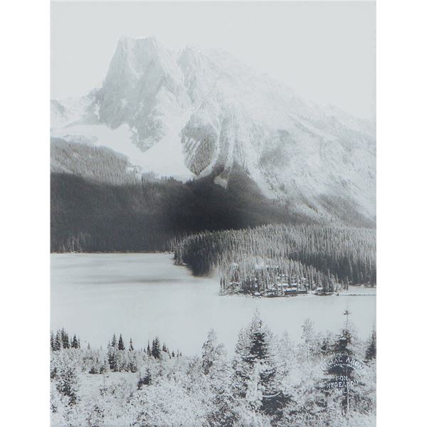 Provincial Archives of Alberta, Emerald Lake Lodge, circa 1912, Framed Archival Photographic