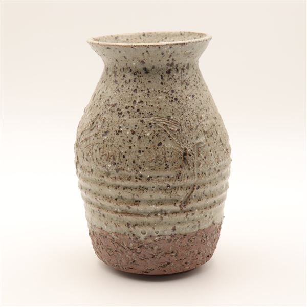 Studio Pottery Vase, Bears “MP” Mark and No. 16