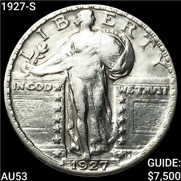 1927-S Standing Liberty Quarter CLOSELY UNCIRCULATED