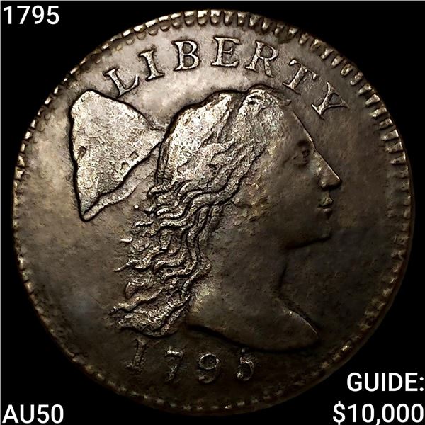 1795 Liberty Cap Large Cent CLOSELY UNCIRCULATED