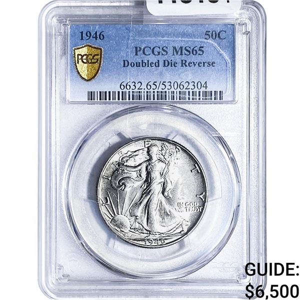 1946 Walking Liberty Half Dollar PCGS MS65 DDO